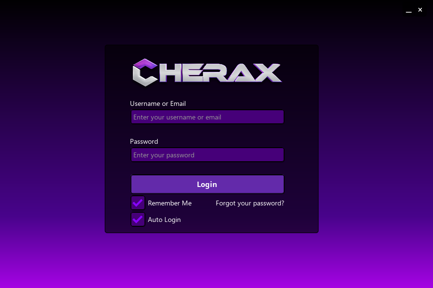 Cherax Loader screenshot