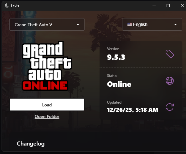 Lexis launcher screenshot